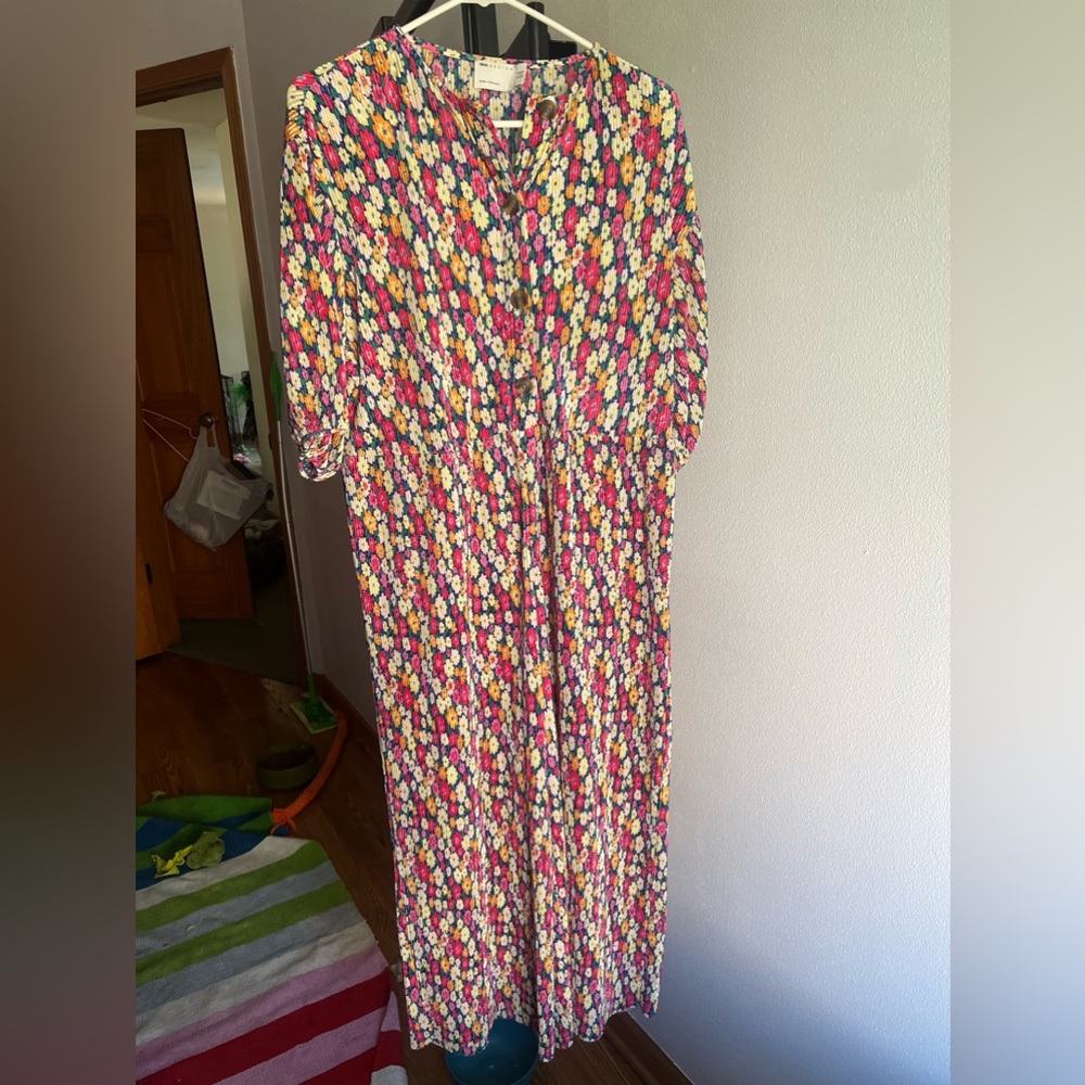 ASOS floral jumpsuit